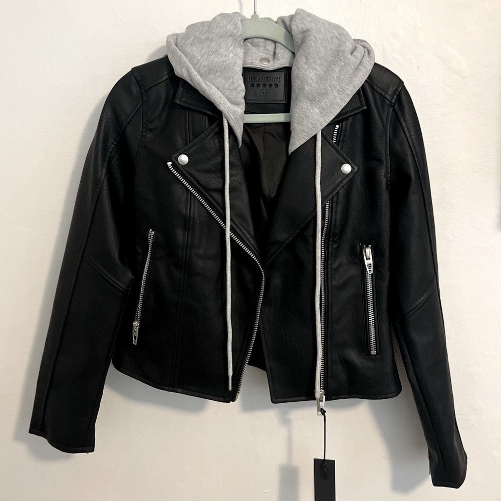 Blanknyc Black Vegan Leather Jacket